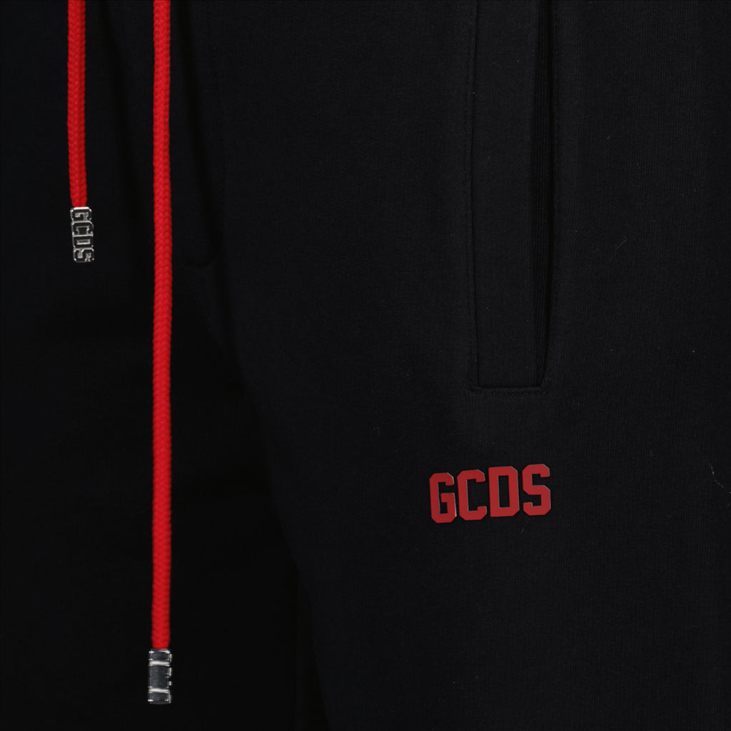 GCDS, luxury jogging pants, black, men's