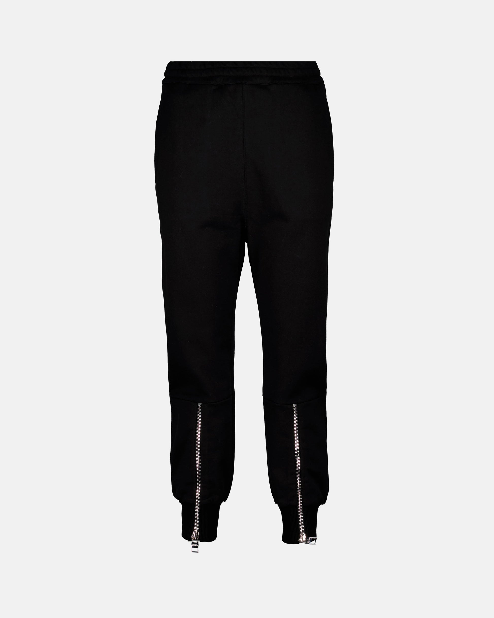 Women's Jogging Pants, Alexander McQueen, Luxury Fashion, Sport-Chic, Zippered Pants