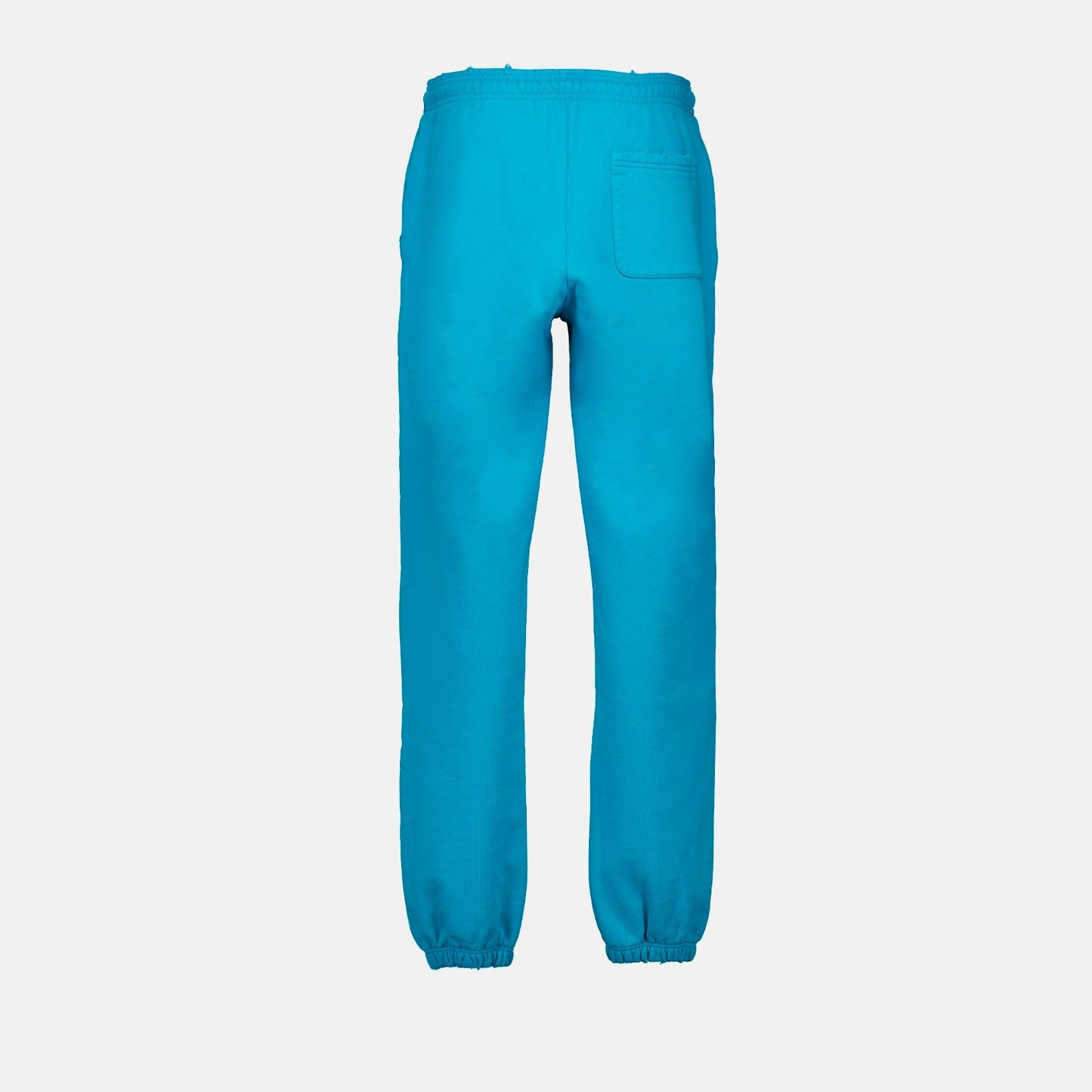 Versace, Blue Jogging Pants, Luxury Womenswear, Designer Jogging Pants, High-end Fashion