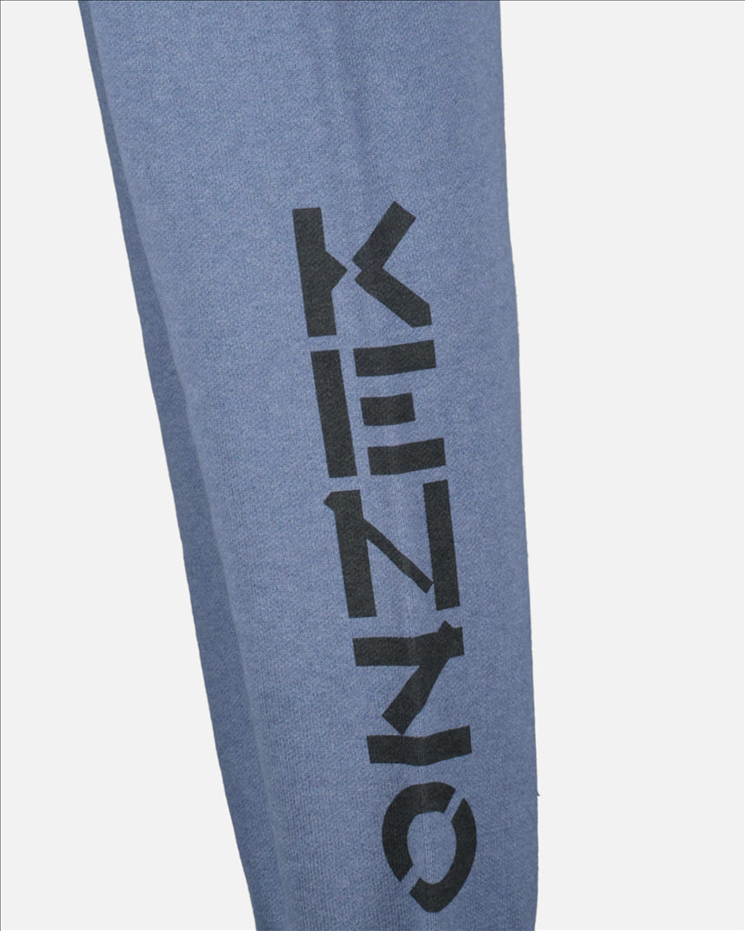 Kenzo Jogging Pants, Luxury Joggers, Men's Designer Pants, Blue Jogging Trousers, High-End Casual Wear