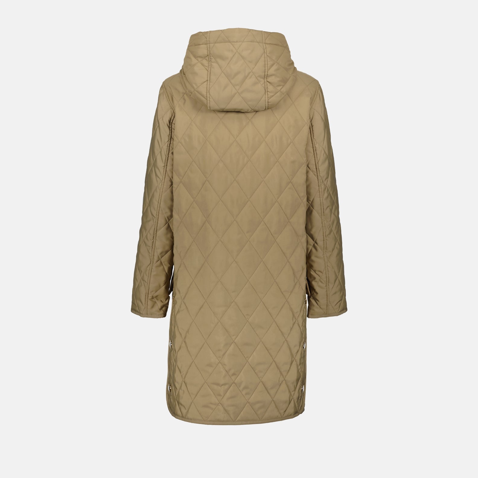 Burberry Roxby Parka, Beige Parka for Women, Luxury Women's Outerwear, Burberry Outerwear, Designer Women's Parka