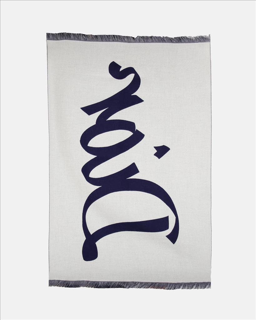 Dior Throw, Luxury Accessory, Signature Blue, Refined Decoration, Elegant Comfort