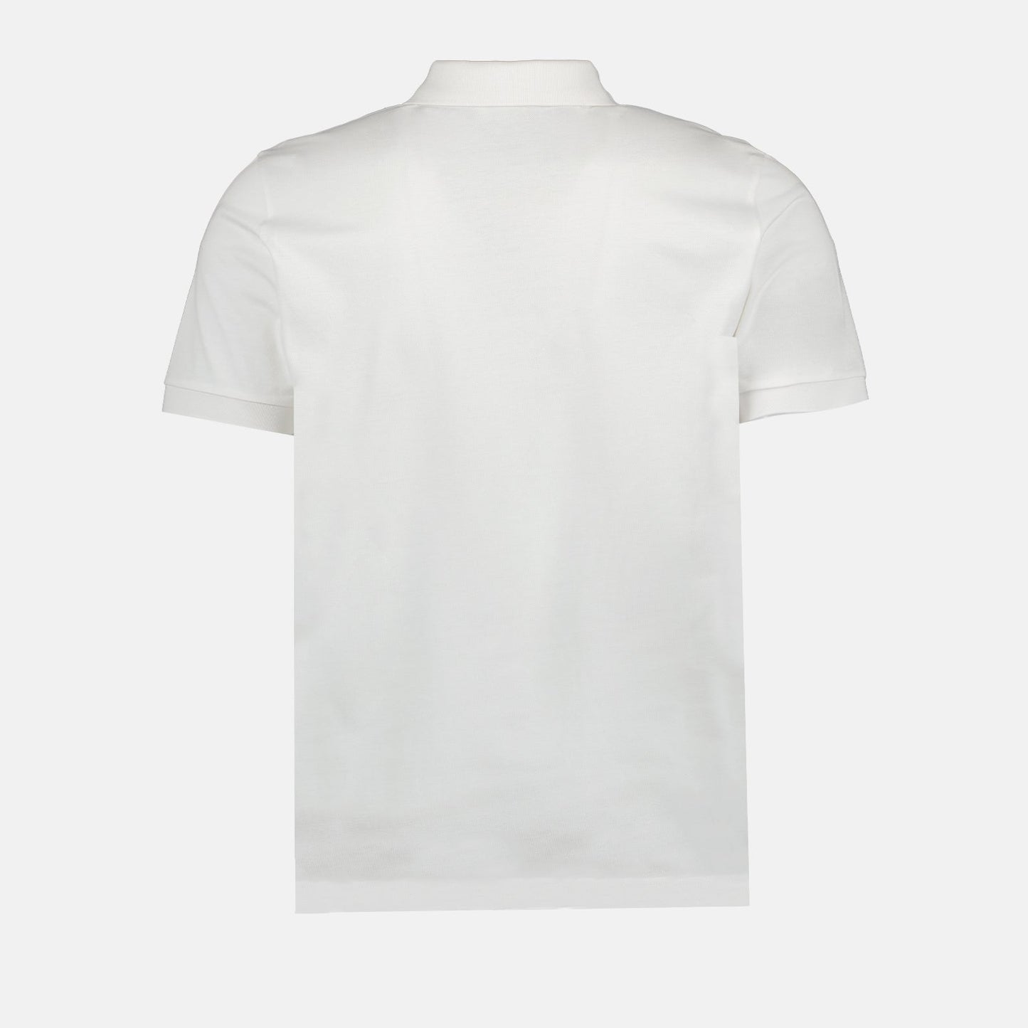 Prada, white polo, luxury menswear, designer clothing, high-end fashion