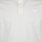 Prada, white polo, luxury menswear, designer clothing, high-end fashion