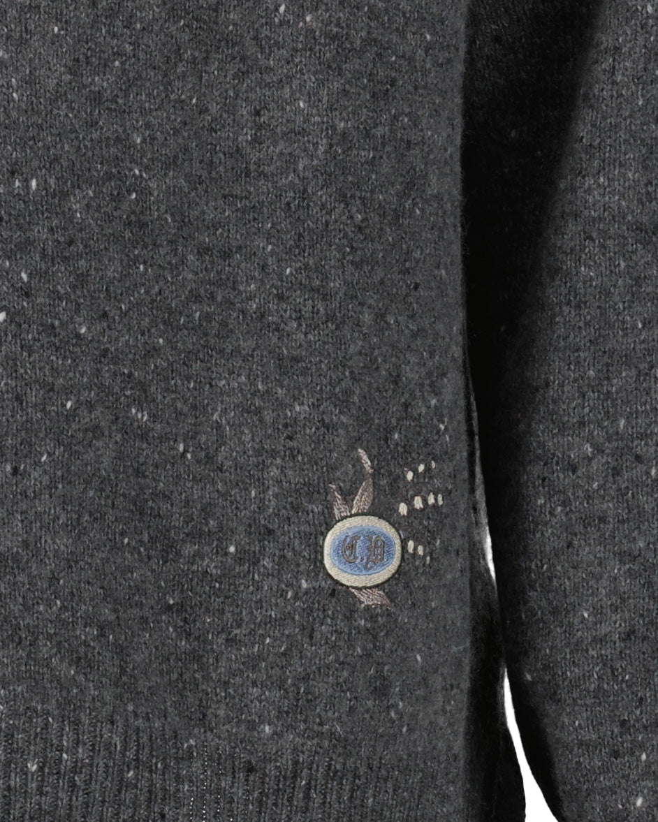 Dior Cashmere Polo, High-end Men's Apparel, Masculine Elegance, Luxury Garment, Refined Style
