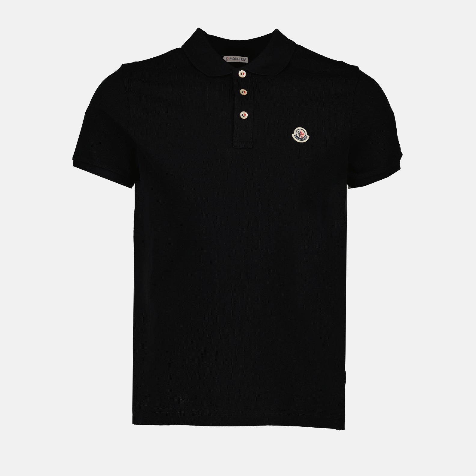 Moncler, men's polo, luxury fashion, designer logo, premium cotton