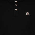 Moncler, men's polo, luxury fashion, designer logo, premium cotton