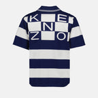 Kenzo Paris, Striped Polo Shirt, Men's Luxury Apparel, High-End Fashion, Designer Men's Clothing