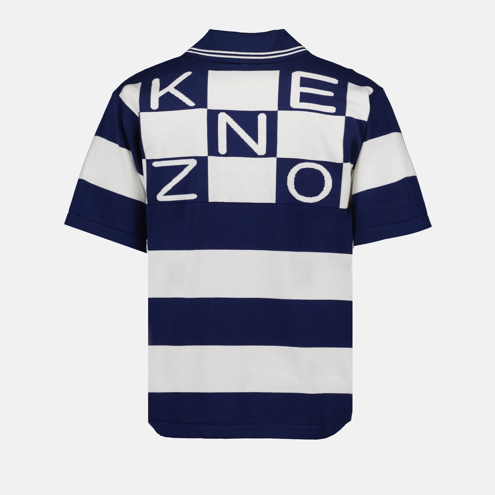 Kenzo Paris, Striped Polo Shirt, Men's Luxury Apparel, High-End Fashion, Designer Men's Clothing