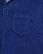 Men's Blue Polo, Orlebar Brown, Elegant Polo, Casual Style, Luxury Men's Fashion