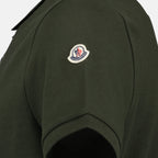 Kaki Polo Shirt, Men's Luxury Polo, Designer Logo Polo, Tailored Fit Polo, Premium Cotton Polo