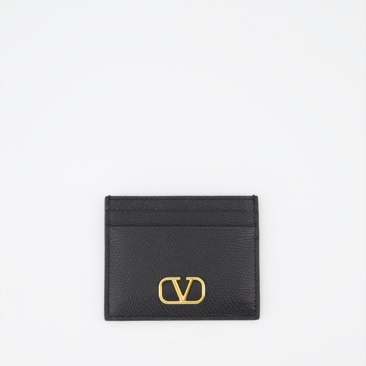 Valentino Garavani, VLogo, leather card holder, luxury accessory, women's card case