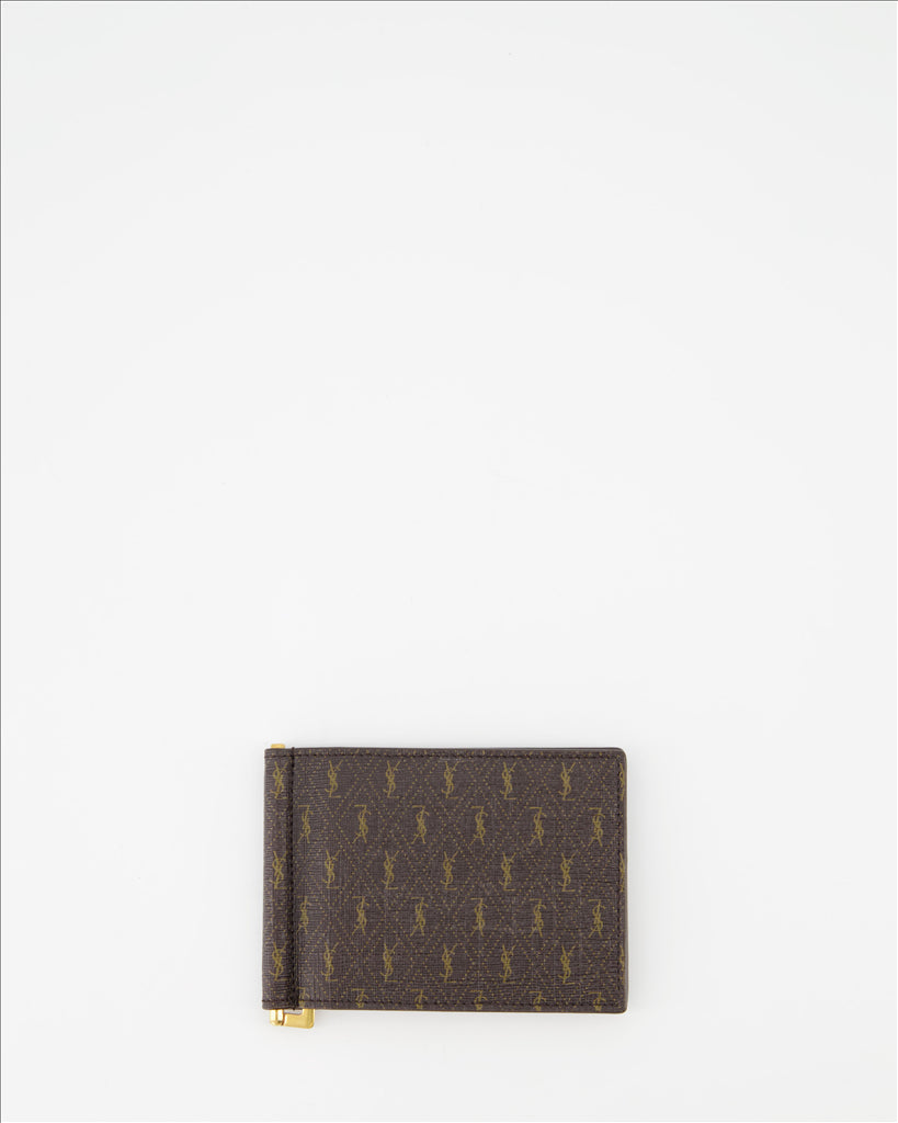 Saint Laurent Wallet, Monogram Wallet, Luxury Men's Wallet, Saint Laurent Accessory, Men's Luxury