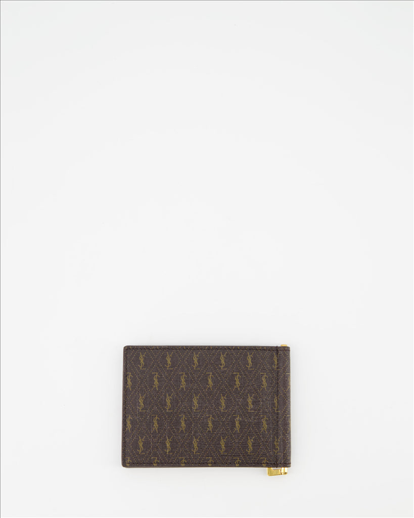 Saint Laurent Wallet, Monogram Wallet, Luxury Men's Wallet, Saint Laurent Accessory, Men's Luxury