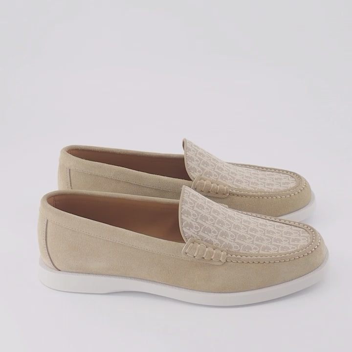 Dior, Granville Moccasins, Luxury footwear, Men's fashion, Beige Moccasins