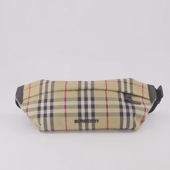 Burberry, Waist Bag, Luxury Accessories, Men’s Fashion, Checkered Bag