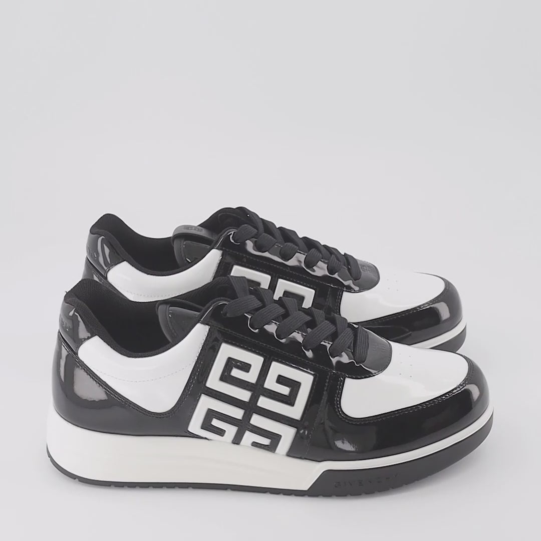 Givenchy sneakers, luxury men's footwear, black and white sneakers, high-end shoes, designer sneakers