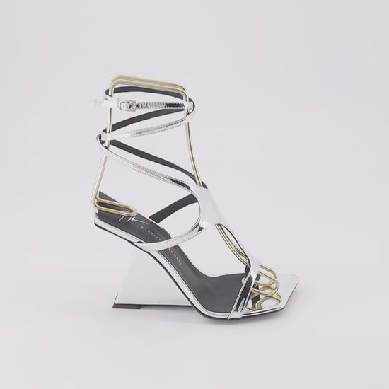 Giuseppe Zanotti, Heeled Sandals, Luxury Footwear, Women's Designer Shoes, Tutankamon Sandals