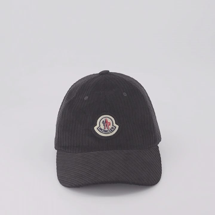 Moncler, Corduroy Cap, Luxury Menswear, Designer Accessories, High-End Fashion