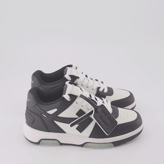 Off-White sneakers, leather sneakers, luxury footwear, designer sneakers, high-end fashion