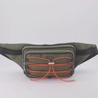 Off-White, Nylon Waist Bag, Luxury Accessories, Men's Fashion, High-End Streetwear