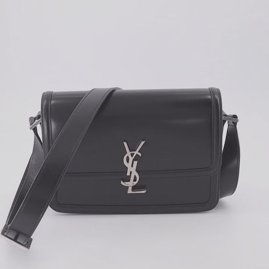 Saint Laurent, Solferino bag, luxury leather bag, men's designer bag, elegant accessories