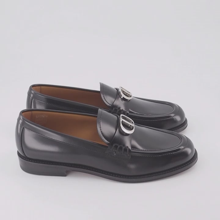 Dior mens shoes, luxury moccasins, black moccasins Dior, sophisticated footwear, high-end men's fashion