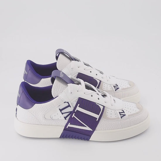 Valentino Garavani, VL7N Sneakers, Men's luxury sneakers, White leather sneakers, Designer men's shoes