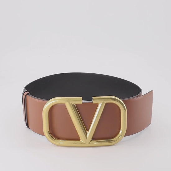 Valentino Garavani, VLogo belt, luxury women's accessories, reversible belt, designer belt