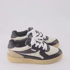 Palm Angels, luxury sneakers, beige-black sneakers, high-end streetwear, Palm University sneakers