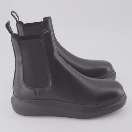 Alexander McQueen, Chelsea Boots, Men's Luxury Footwear, Designer Boots, Modern Chelsea {"Мен's Boots"}