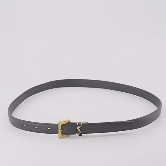 Saint Laurent belt, luxury men's accessories, YSL leather belt, designer belts for men, high-end men's fashion