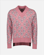 Dior, Luxury Men's Sweater, CD Diamond, Men's Cashmere, Pink Sweater