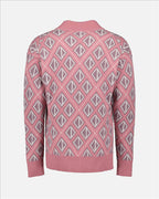 Dior, Luxury Men's Sweater, CD Diamond, Men's Cashmere, Pink Sweater
