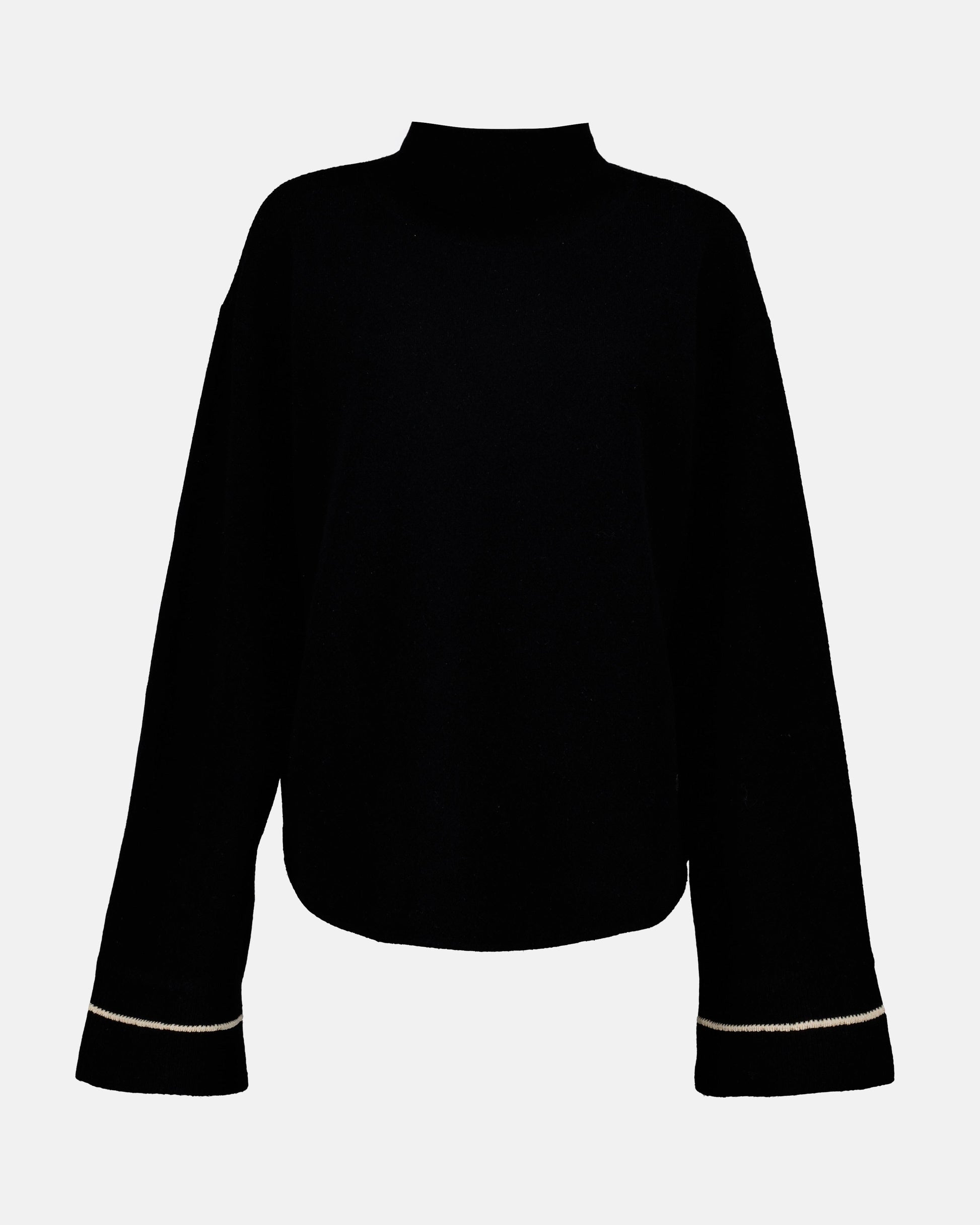 Women's Wool Sweater, Moncler Genius, Turtleneck Sweater, Elegant Sweater, Luxury Sweater