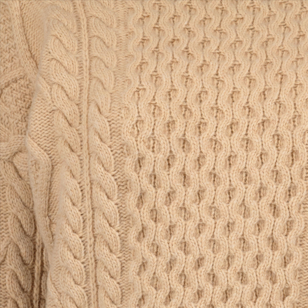 Ribbed Sweater, Stella McCartney, Beige Sweater, Luxury Women’s Sweater, High-End Women’s Fashion