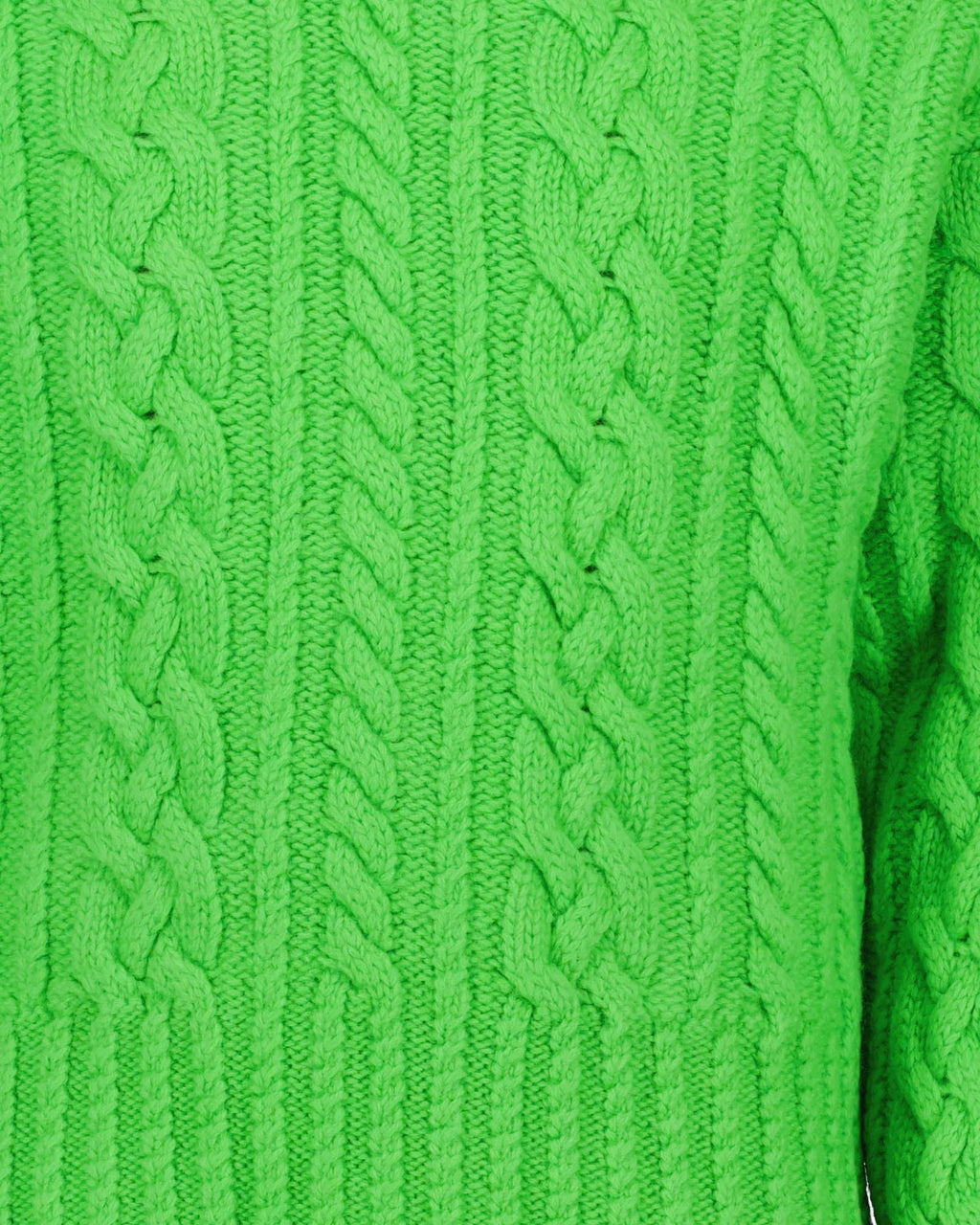 Green Sweater for Women, AMI Paris, Ribbed Knit, Chic Sweater, High-End