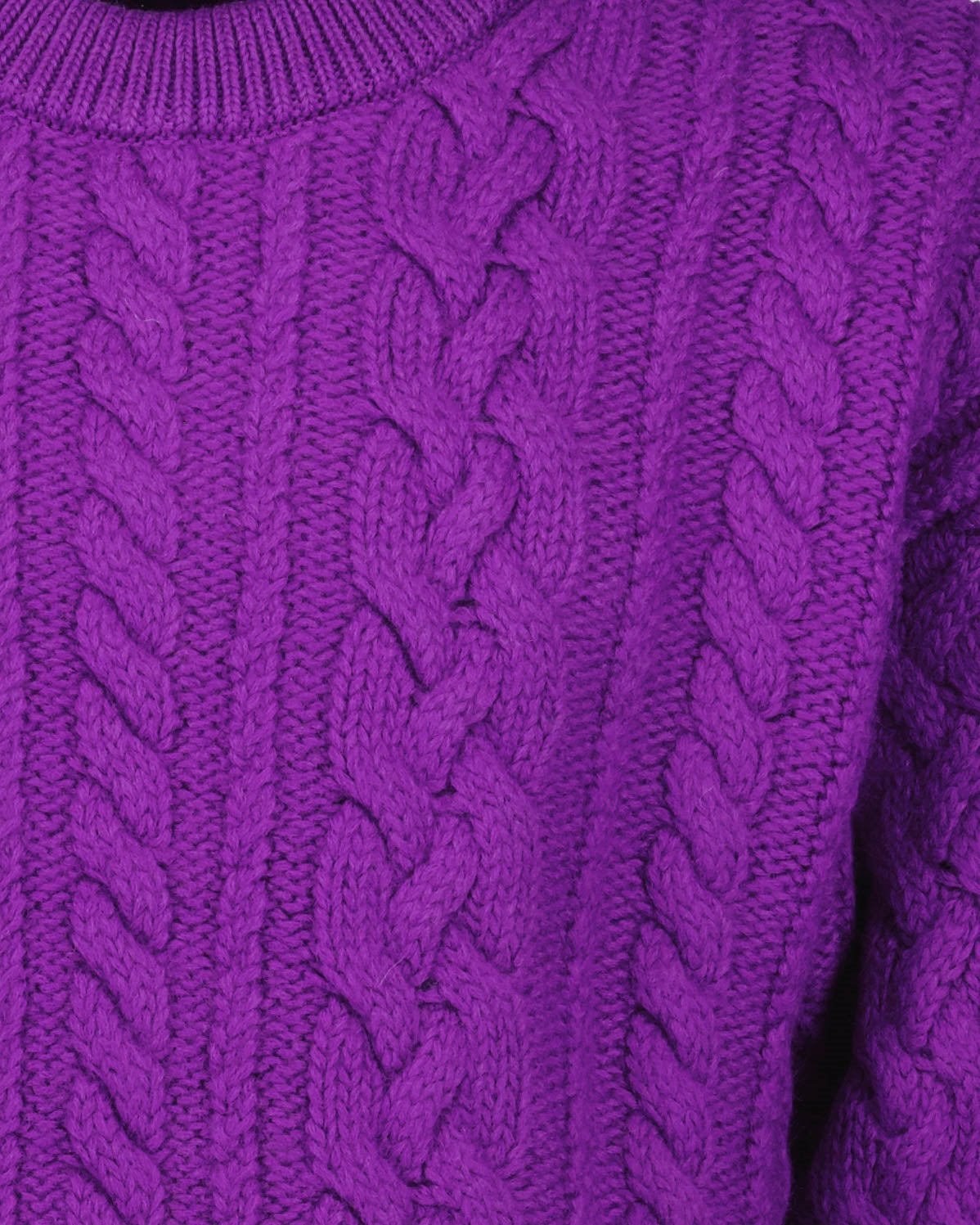 Violet Sweater, Ribbed Sweater, AMI Paris, Wool Sweater, Luxury Ready-to-Wear