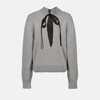 Fendi cashmere sweater, luxury women’s knitwear, designer women’s pull, high-end fashion, Fendi Mirror Pull
