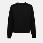 Kenzo, Black Boke Flower Sweater, Women's luxury knitwear, high-end fashion, designer sweater