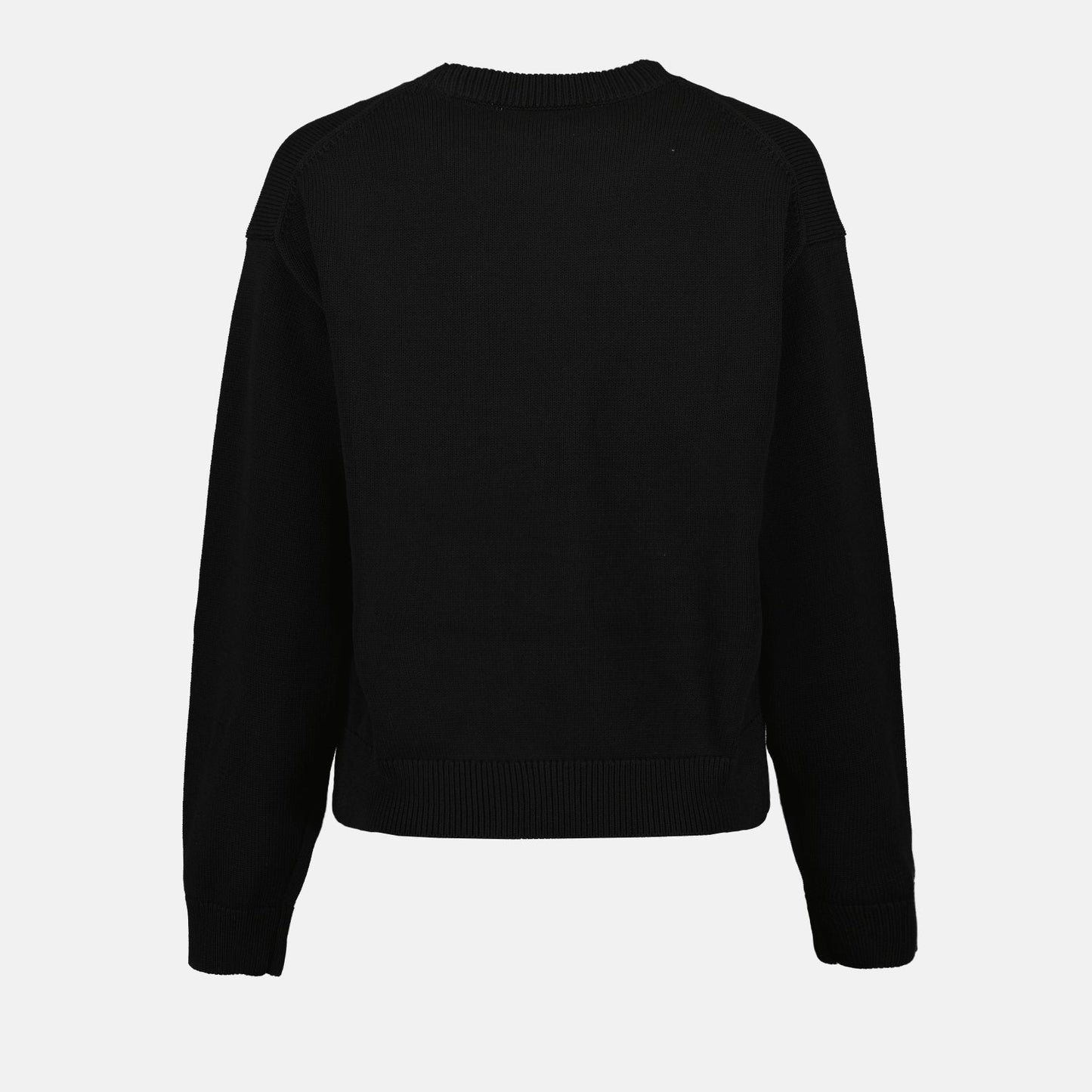 Kenzo, Black Boke Flower Sweater, Women's luxury knitwear, high-end fashion, designer sweater