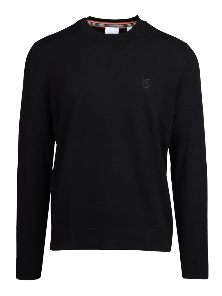 Burberry, Cashmere Sweater, Men's Luxury Clothing, Black Sweater, Designer Men's Knitwear