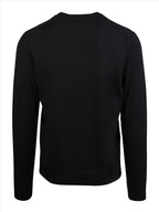 Burberry, Cashmere Sweater, Men's Luxury Clothing, Black Sweater, Designer Men's Knitwear