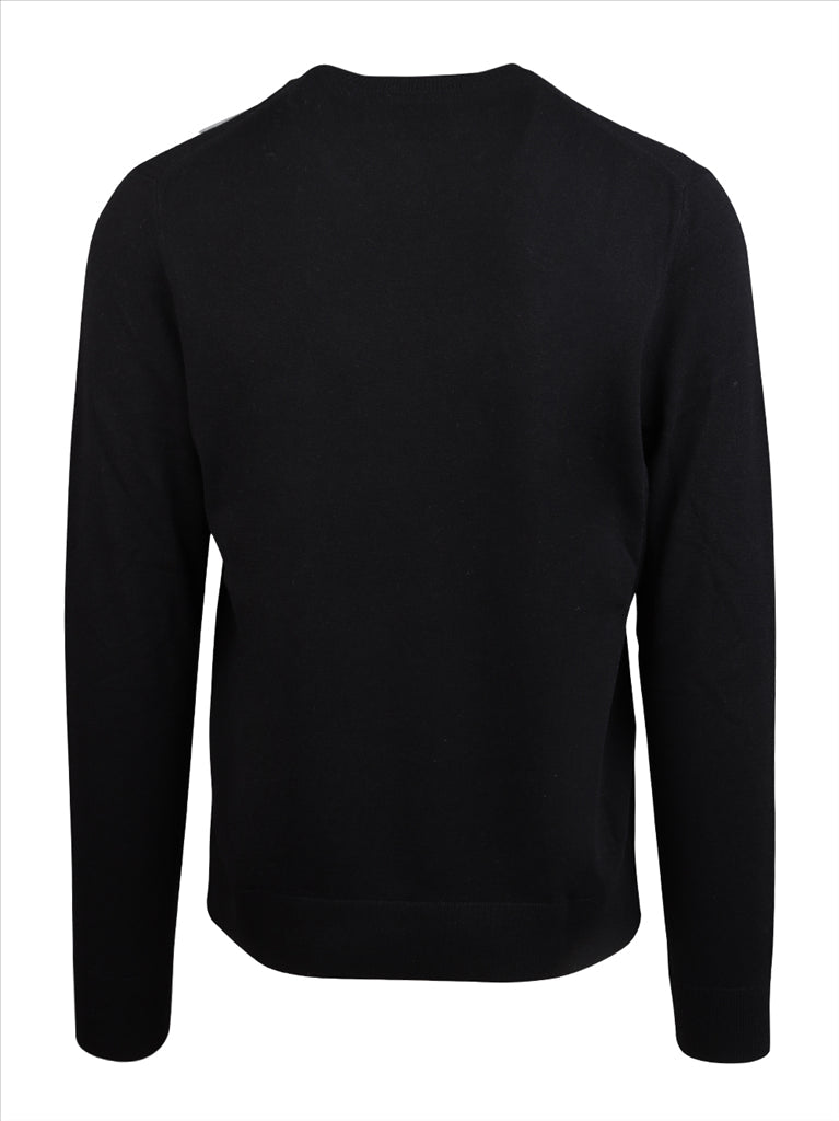 Burberry, Cashmere Sweater, Men's Luxury Clothing, Black Sweater, Designer Men's Knitwear