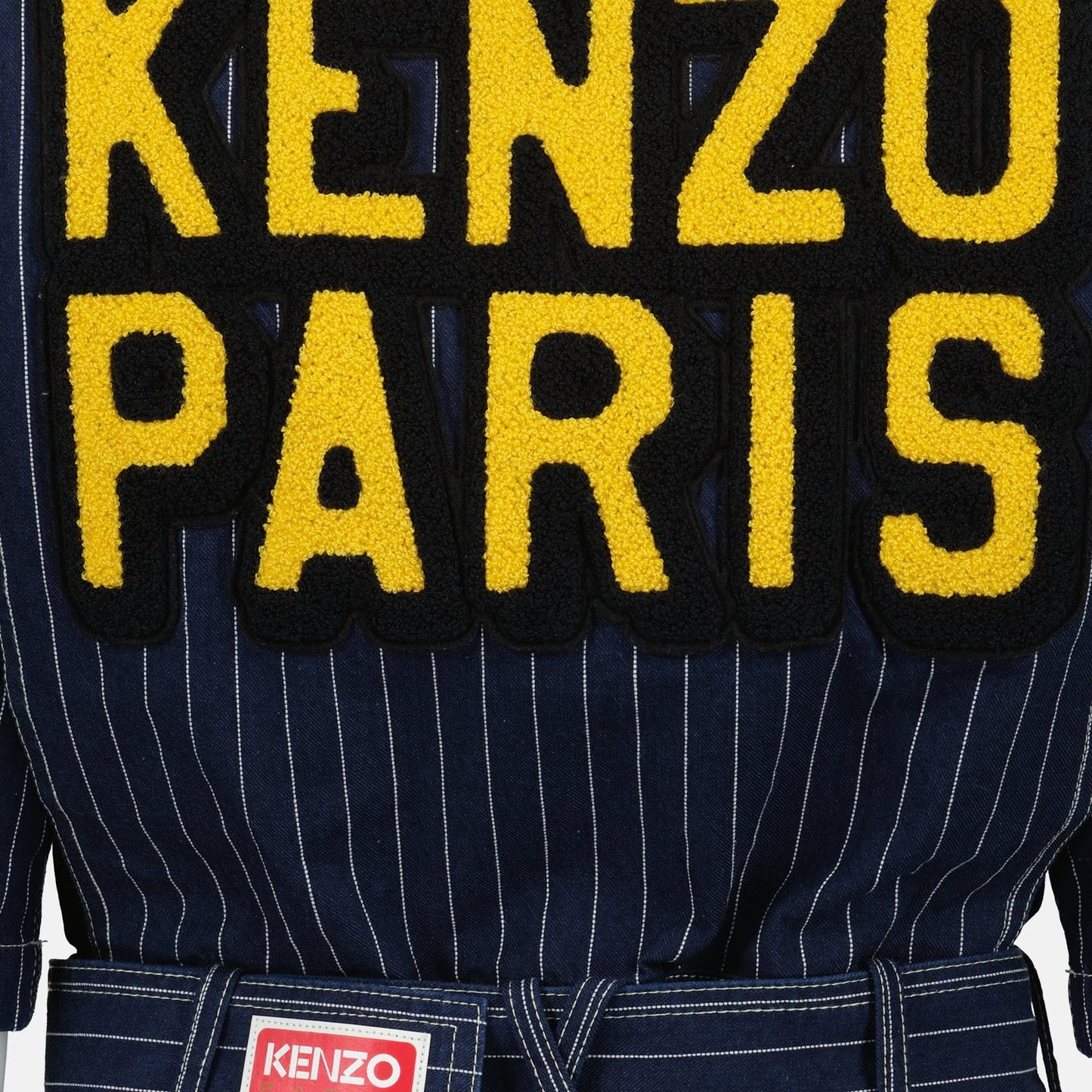 Kenzo, Bicolor Denim Dress, Luxury Women's Fashion, Designer Dress, High-End Denim