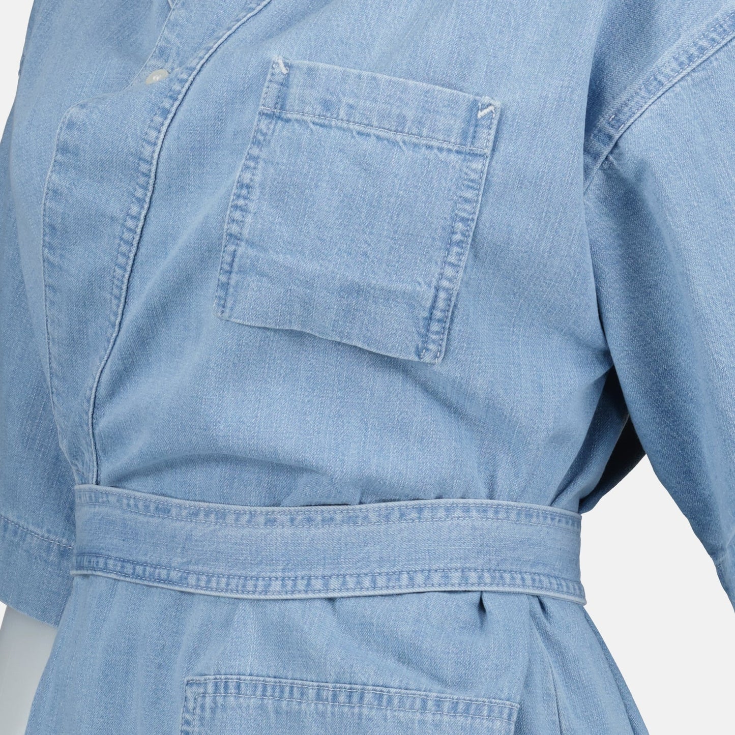 Blue Denim Dress, Kenzo Dress, Women’s Luxury Fashion, Designer Dresses, High-End Denim