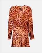 Image of Silk Dress by Stella McCartney for Women - Season Autumn-Winter 2022 - Product detail view 1