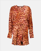 Image of Silk Dress by Stella McCartney for Women - Season Autumn-Winter 2022 - Front View