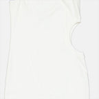 Off-White dress, luxury women's dress, Meteor dress, elegant white dress, high-end fashion