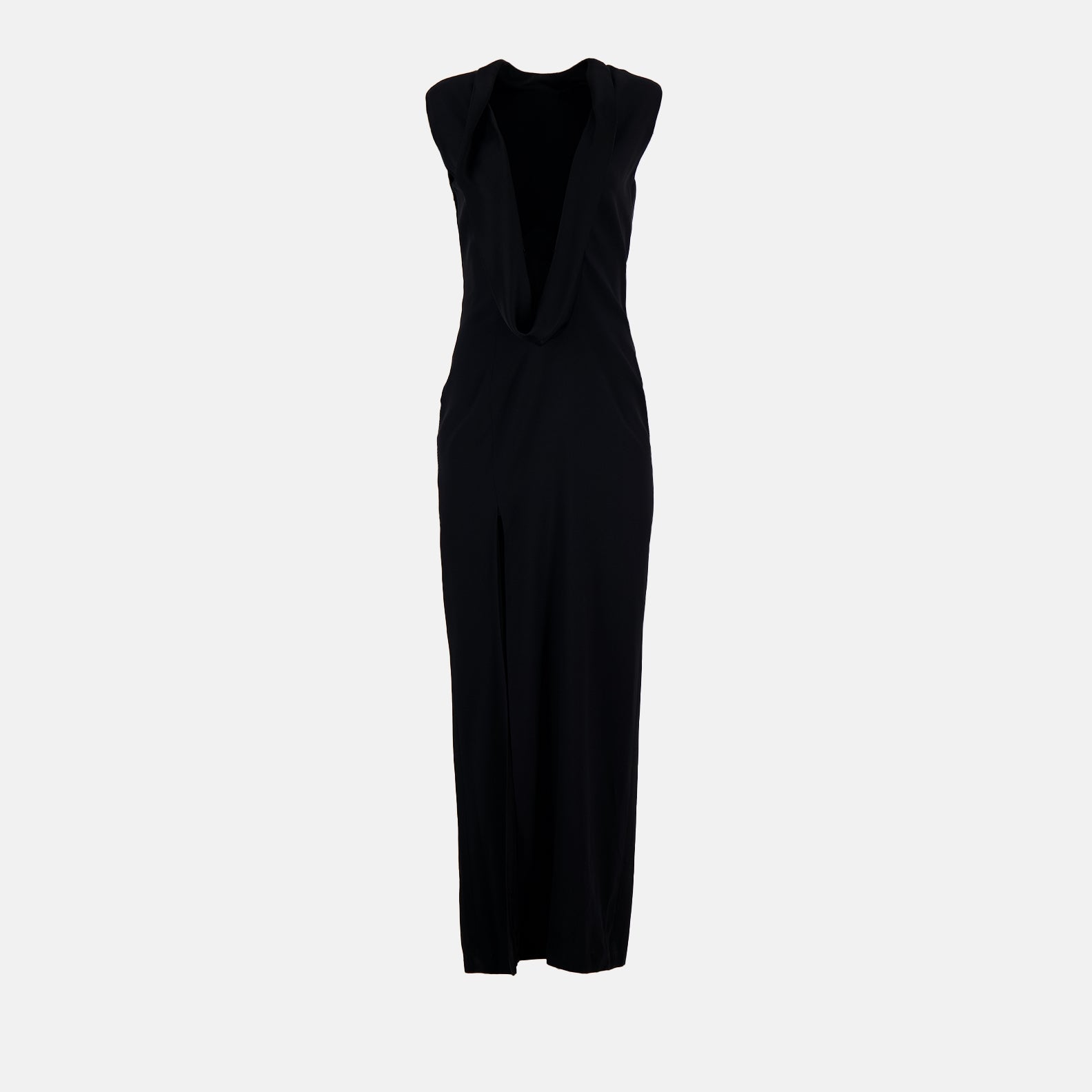 Black Cowl Neck Dress - Versace - Women | WE IN STYLE Black Cowl Neck Dress - Versace - Women | WE IN STYLE